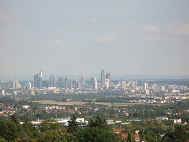Blick vom Freiturm auf Frankfurt