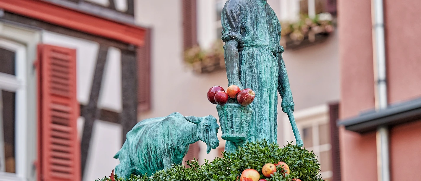 Brunnen in der Kronberger Altstadt
