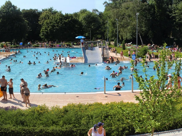 Ein beliebter Familientreffpunkt im Sommer.