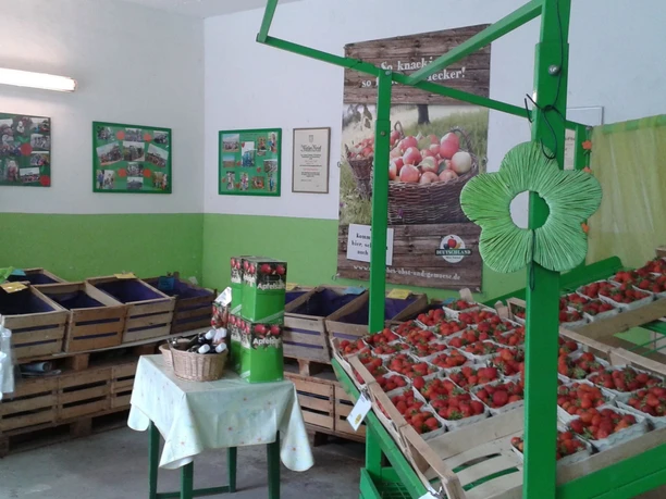 Der Hofladen ist rund ums Jahr geöffnet.