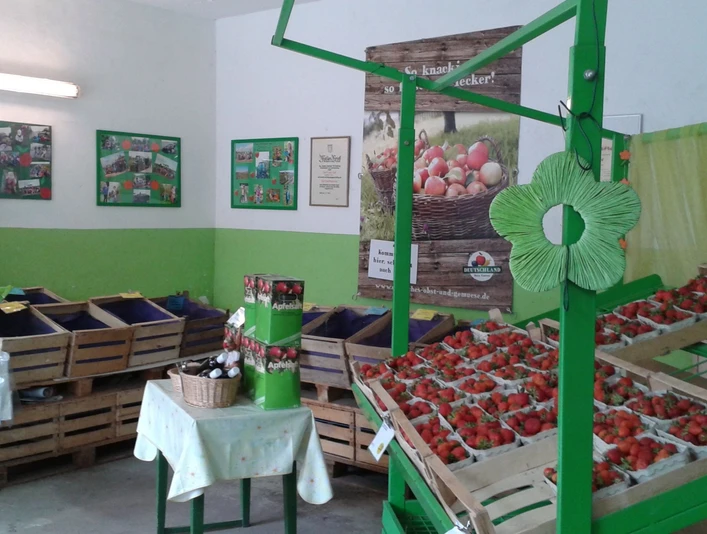 Der Hofladen ist rund ums Jahr geöffnet.