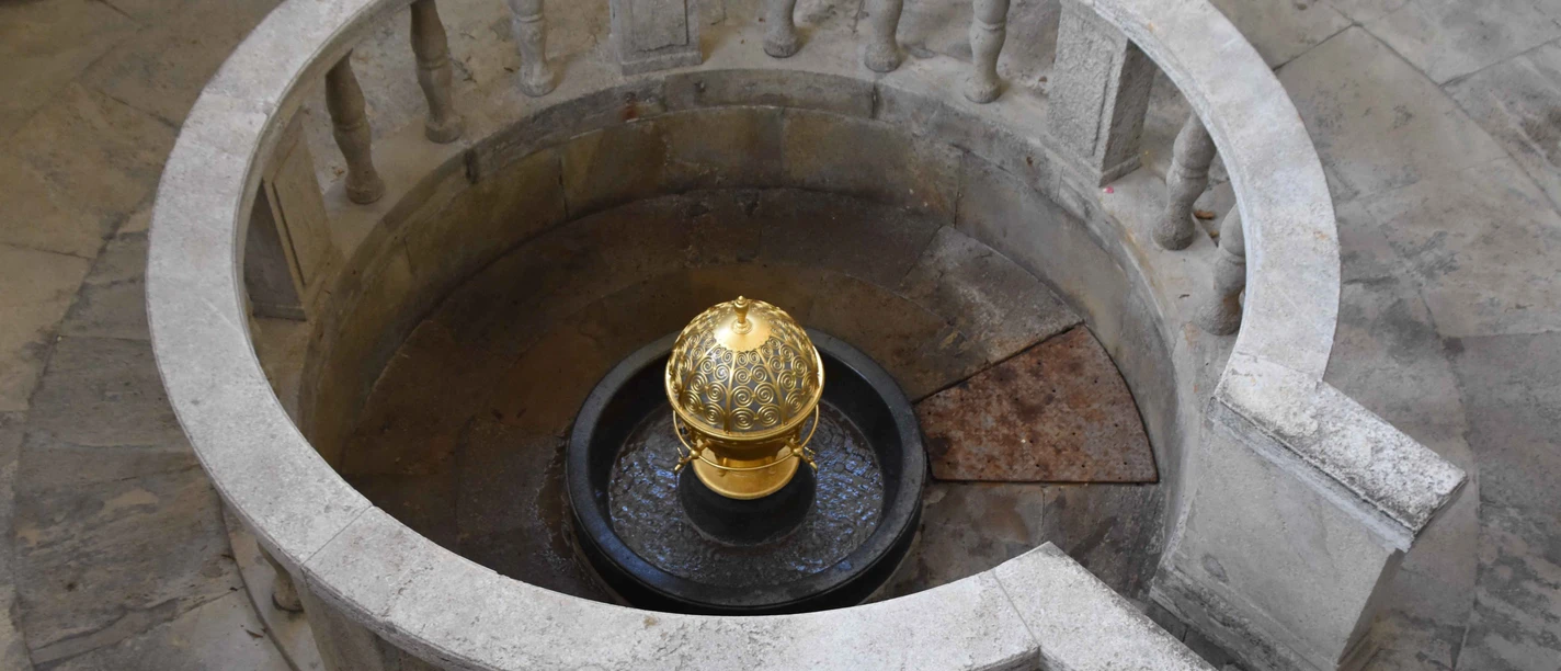 Kurbrunnen in der Trinkkuranlage