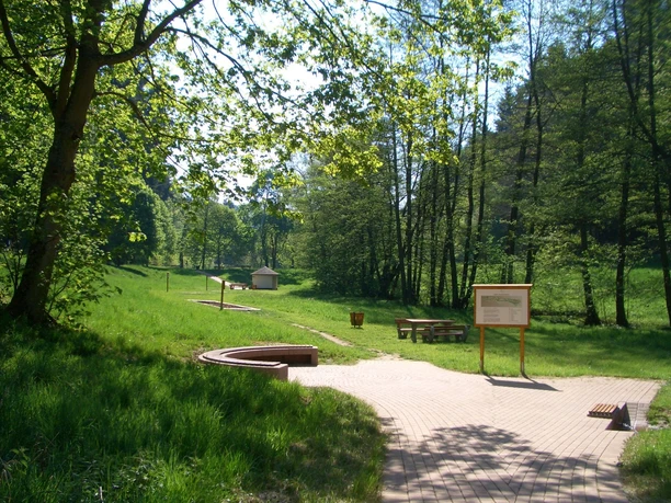 Barfusspfad Einstieg