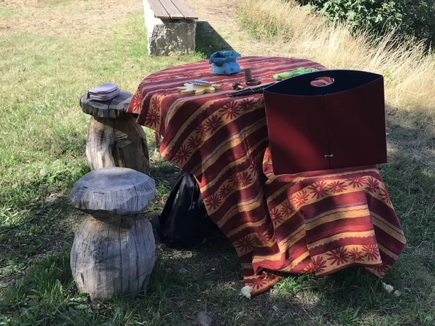 Erzählen mit dem Tischtheater