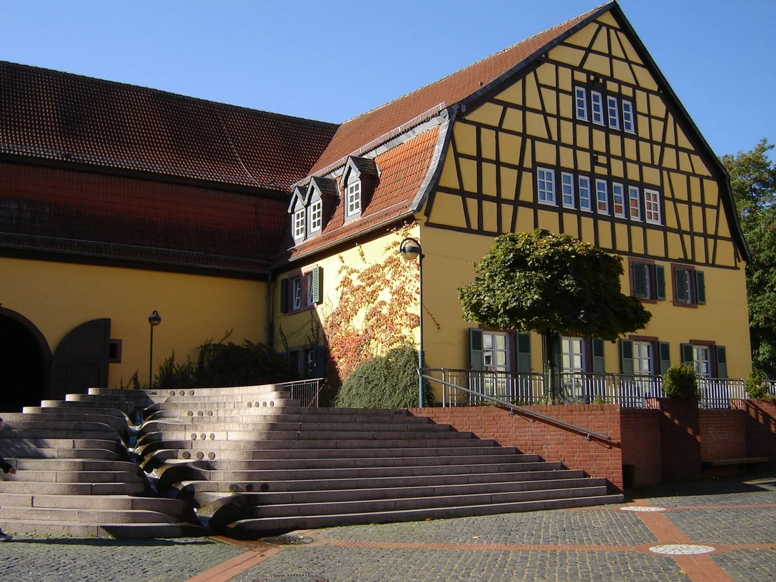 Alter Posthof, Ansicht vom Marktplatz Hattersheim