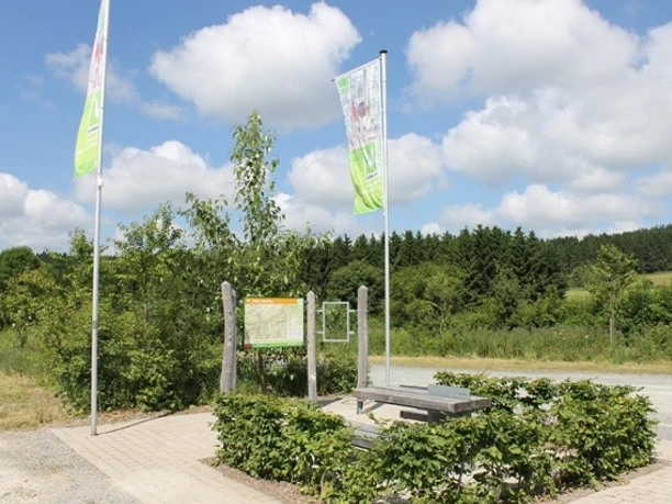 Parkplatz Bürgerwald Portal Waldroute