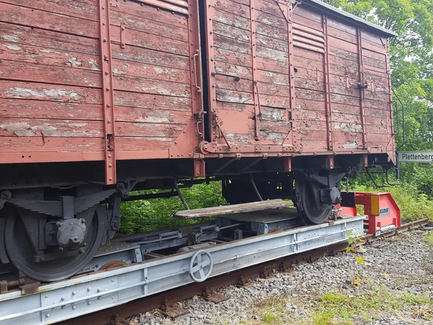 Endstation der Museumseisenbahn "Köbbinghauser-Hammer"