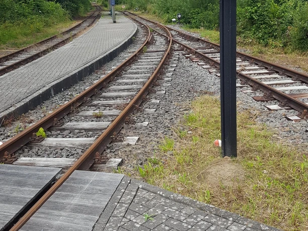 Endstation der Museumseisenbahn "Köbbinghauser-Hammer"