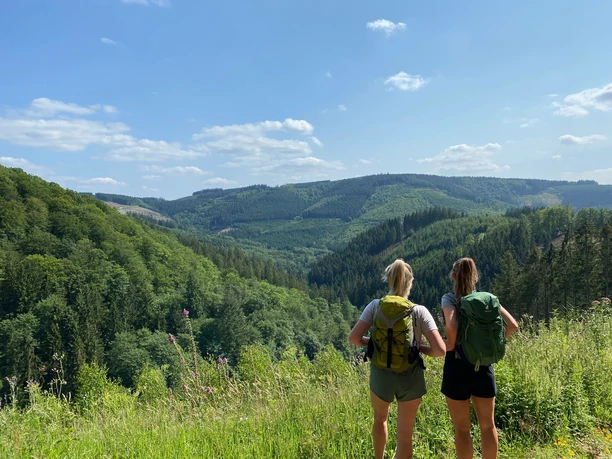 Blick zurück vom W1