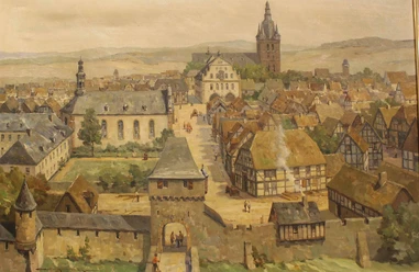 Historische Stadtansicht Brilon