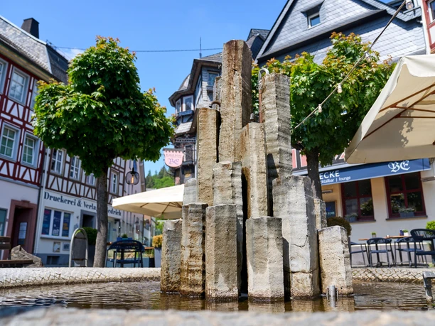 Marktbrunnen am Restaurant Blaue Ecke Marktbrunnen am Restaurant Blaue Ecke