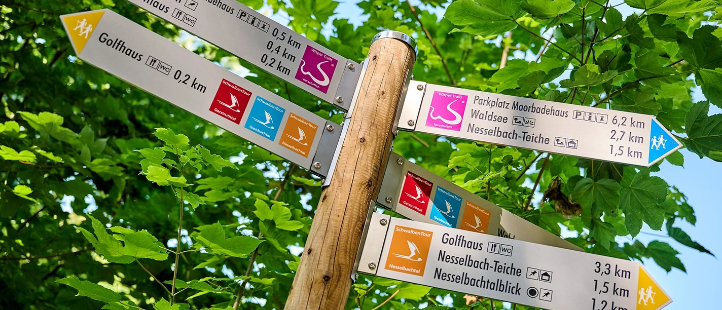Wegweiser Bad Schwalbach