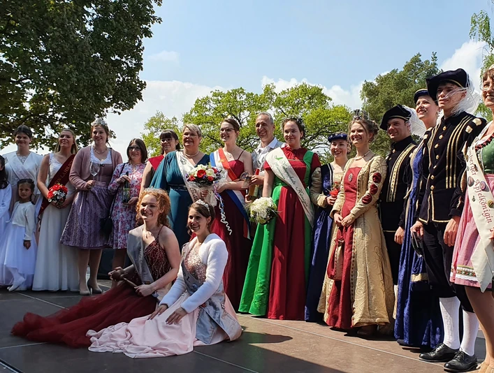 Krönung der Apfelblütenkönigin 2022/2023