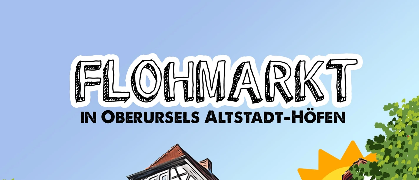 Flohmarkt in Oberursels Altstadt-Höfen