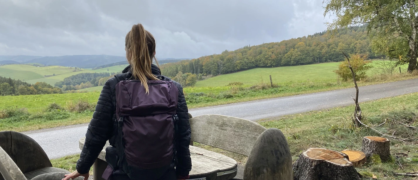 Wanderin im Sauerland