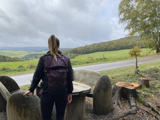 Wanderin im Sauerland