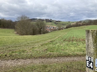 Blick auf Eimelrod vom E4