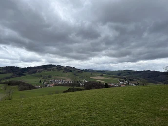 Am Wanderweg E4 bei Eimelrod