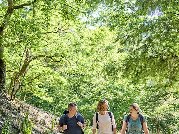 unterwegs auf den Wisper Trails