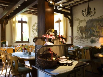 Gastraum des Gimbacher Hofs