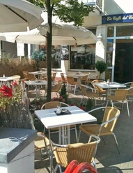 Terrasse des Eiscafe del Corso