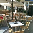 Terrasse des Eiscafe del Corso