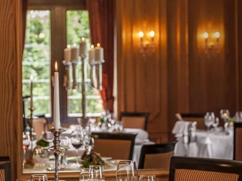 Restaurant „RETTER’s“ im Romantik Hotel Schloss Rettershof