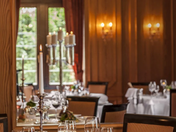 Restaurant „RETTER’s“ im Romantik Hotel Schloss Rettershof