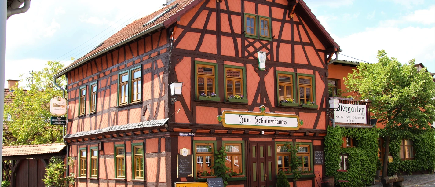 Außenansicht Gasthaus Zum Schinderhannes