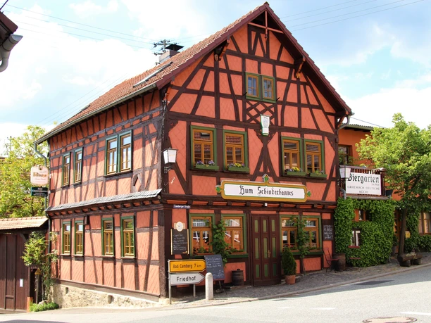 Außenansicht Gasthaus Zum Schinderhannes