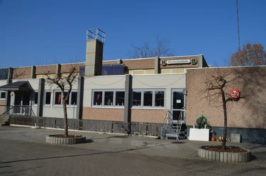 Eingang zur Gaststätte in der Wiesbachtalhalle