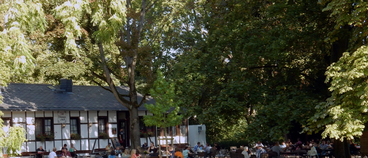 Außenansicht des Schweizer Milchhäuschens