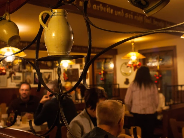 Gastraum im Deutschen Haus