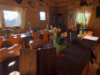 Schindtriescher Hütte Innenbereich