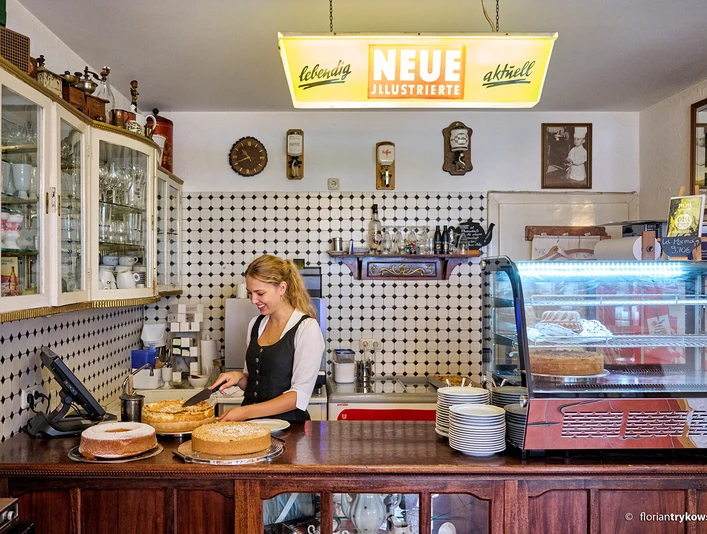 Das kleine Café vom Kurhaus Ochs