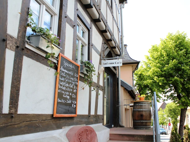 Rathaus-Café in der Usinger Kernstadt