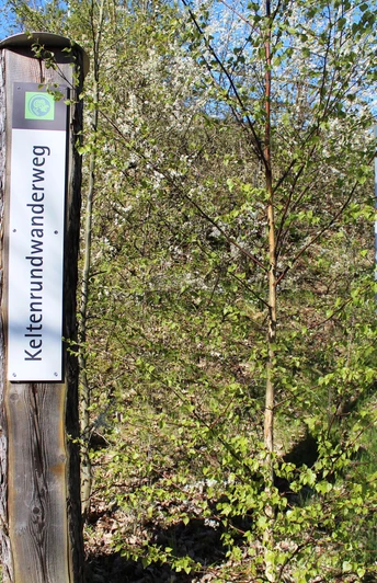 Start des Keltenrundwanderwegs am Taunus-Informationszentrum