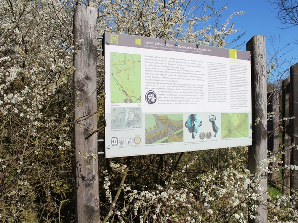 Schautafel am Keltenrundwanderweg
