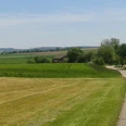 Landschaft entlang der Strecke