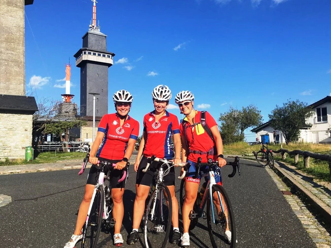 Mit dem Rennrad auf dem Großen Feldberg