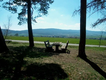 Ruhebank auf der Schlink