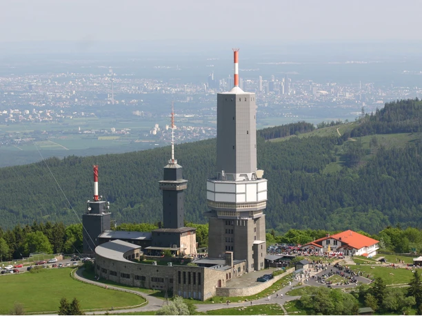 Plateau Großer Feldberg (881 m über NN)