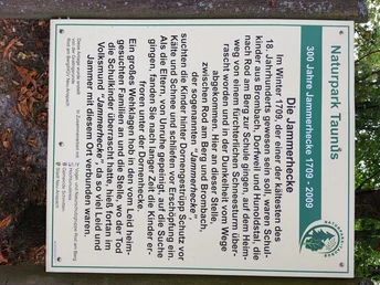 Gedenktafel Jammerhecke