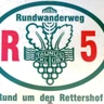 Wegemarkierung R5 Wegemarkierung R5