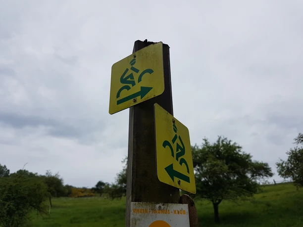 Beschilderung Mountainbike Bad Schwalbach