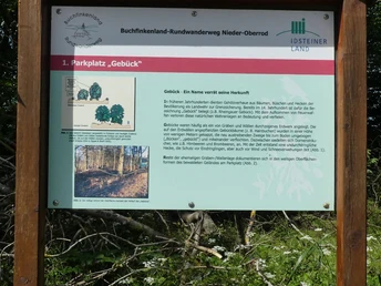 Buchfinkenland-Wanderweg in Idstein -Nieder- Oberrod