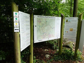 Portal am Waldparkplatz Schardtwald