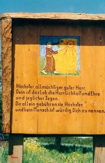 Tafel Meditationsweg