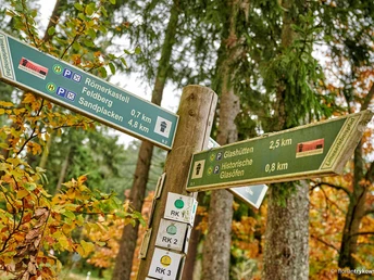 Wegweiser im Hochtaunus