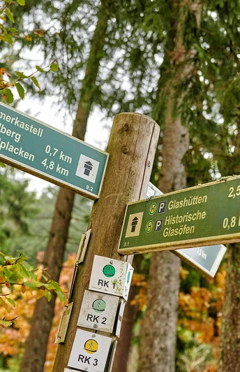 Wegweiser im Hochtaunus